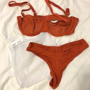 CUUP Bra + Thong set, Mars